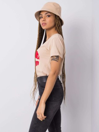T-shirt TW-TS-BL-001.99 beżowy M