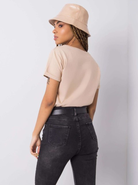T-shirt TW-TS-BL-001.99 beżowy M T-shirt TW-TS-BL-001.99 beżowy M