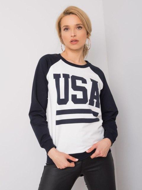 Bluza DS-BL-1111.06P biało-granatowy M Bluza DS-BL-1111.06P biało-granatowy M