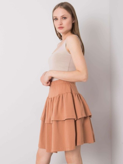 Spódnica FA-SD-7036.49 camelowy Spódnica FA-SD-7036.49 camelowy