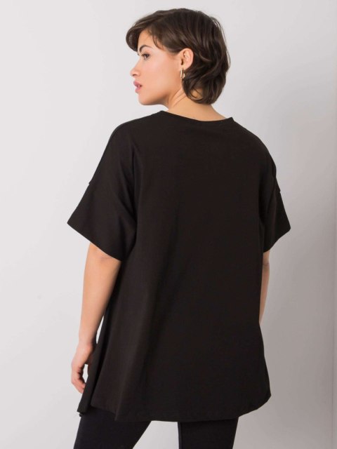T-shirt 157-TS-4380.89 czarny L T-shirt 157-TS-4380.89 czarny L