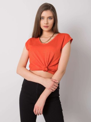 T-shirt 37-TS-190221.90 ciemny pomarańczowy S