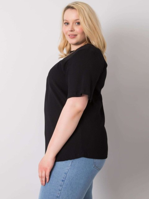 Bluzka RV-BZ-6323.92 czarny 4XL