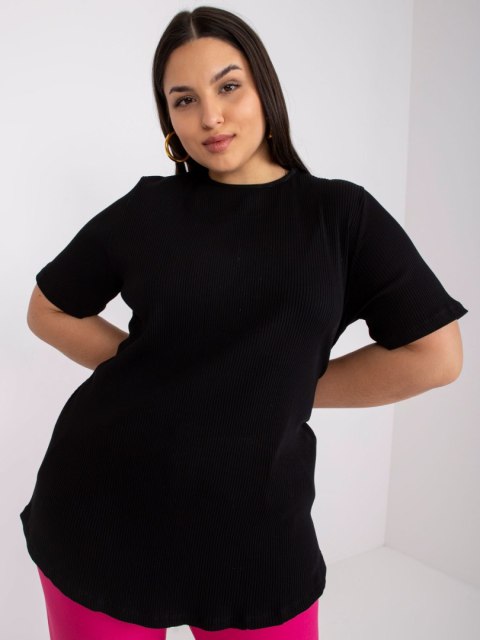 Bluzka RV-BZ-6323.92 czarny 4XL