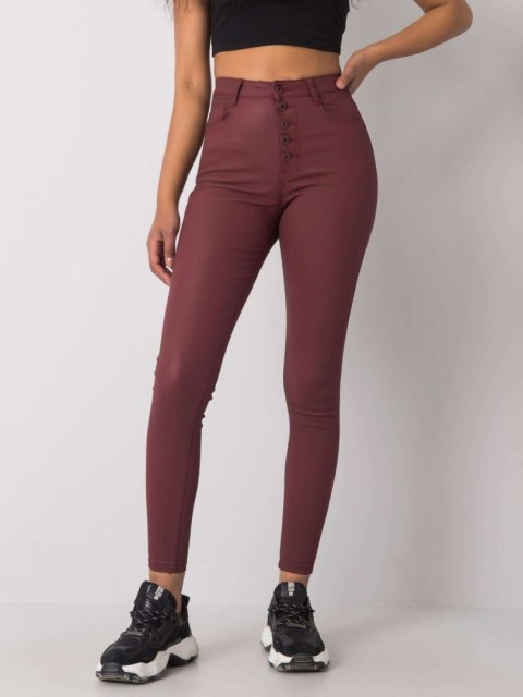 Spodnie EM-SP-F663.50P bordowy L Spodnie EM-SP-F663.50P bordowy L