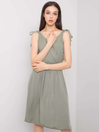 Sukienka TW-SK-BI-81843.99 khaki S