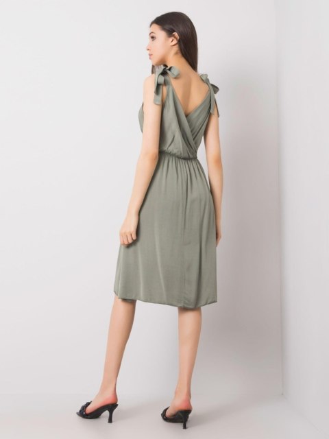 Sukienka TW-SK-BI-81843.99 khaki S Sukienka TW-SK-BI-81843.99 khaki S