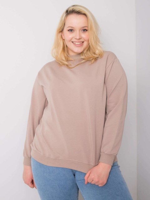 Bluza RV-BL-6299.11 ciemny bezowy 2XL