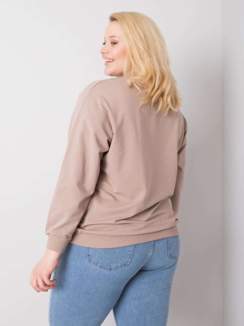 Bluza RV-BL-6299.11 ciemny bezowy 2XL