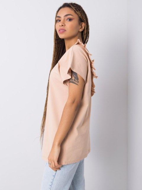 Bluzka FA-BZ-6299.01P beżowy Bluzka FA-BZ-6299.01P beżowy