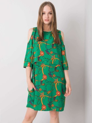 Sukienka CHA-SK-0633.18P zielony L/XL