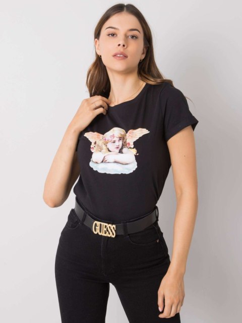 T-shirt RO-TS-2307.21 czarny M T-shirt RO-TS-2307.21 czarny M