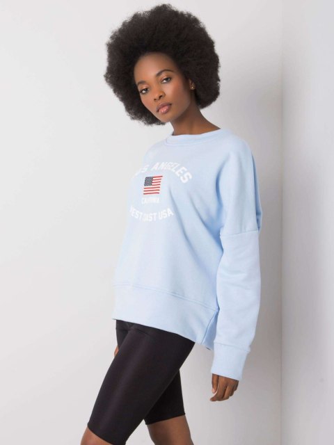Bluza RV-BL-6670.14 jasny niebieski S/M