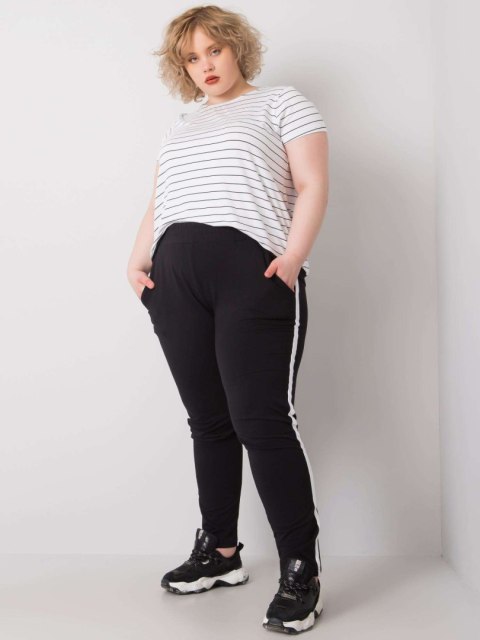 Spodnie dresowe RV-DR-6643.95 czarny 3XL