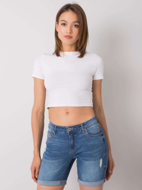 Szorty D85031Y62123ZM152 niebieski S