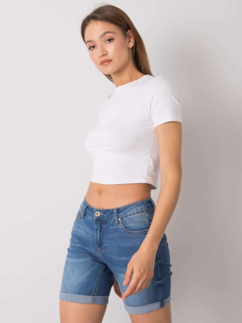 Szorty D85031Y62123ZM152 niebieski S