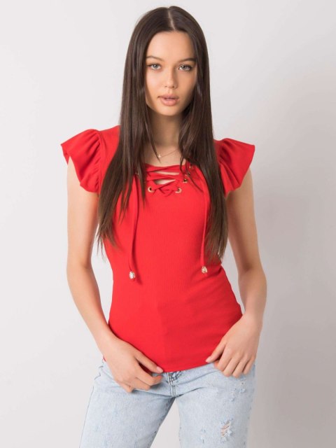 Bluzka DHJ-BZ-13301.34P czerwony Bluzka DHJ-BZ-13301.34P czerwony