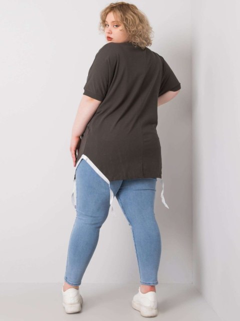 Bluzka RV-BZ-6485.89 ciemny khaki