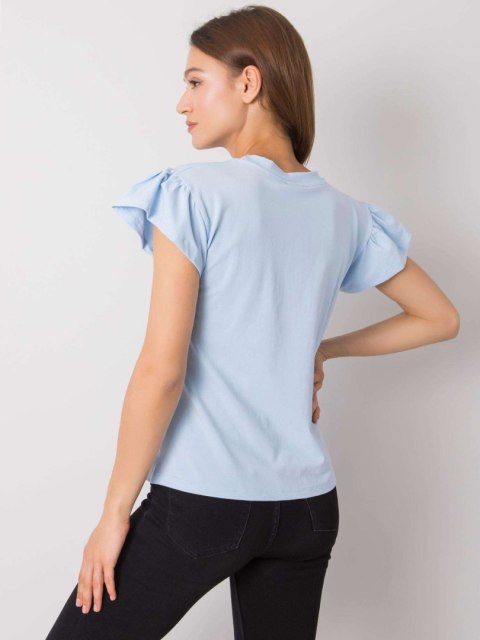 Bluzka RV-BZ-6724.69 jasny niebieski L/XL Bluzka RV-BZ-6724.69 jasny niebieski L/XL