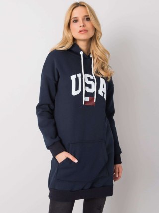 Bluza RV-BL-6676.67 granatowy XL