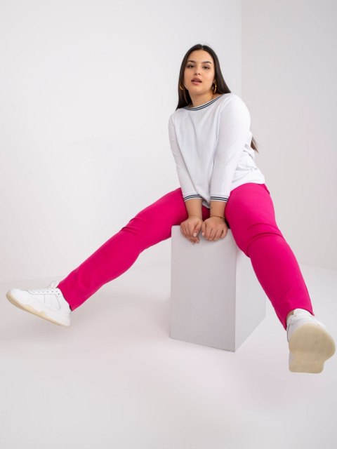 Bluzka RV-BZ-6640.86 biały 3XL