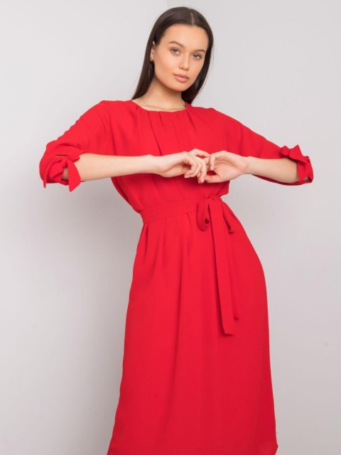 Sukienka LK-SK-507843.12P czerwony 36 Sukienka LK-SK-507843.12P czerwony 36