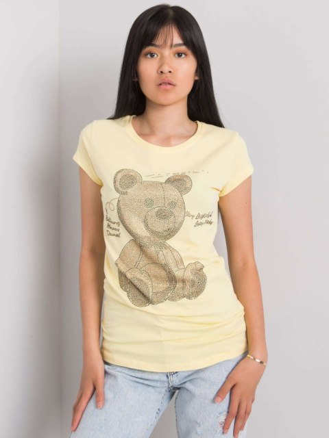 T-shirt EM-TS-ES-21-531.14 jasny żółty S T-shirt EM-TS-ES-21-531.14 jasny żółty S