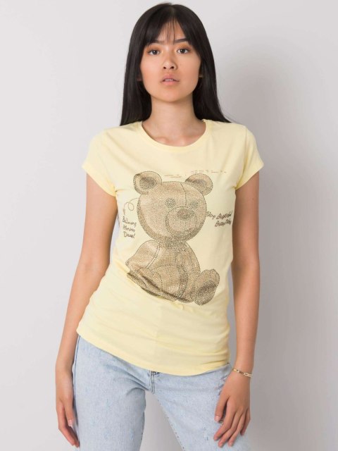 T-shirt EM-TS-ES-21-531.14 jasny żółty S T-shirt EM-TS-ES-21-531.14 jasny żółty S