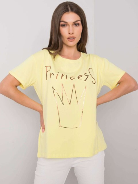 T-shirt FA-TS-7121.88P jasny żółty T-shirt FA-TS-7121.88P jasny żółty