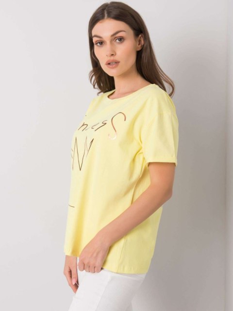 T-shirt FA-TS-7121.88P jasny żółty T-shirt FA-TS-7121.88P jasny żółty