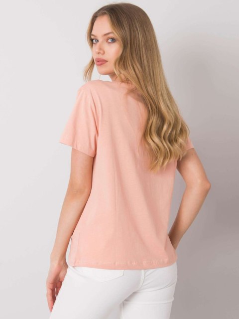T-shirt PM-TS-SS21CA82.16 łososiowy S T-shirt PM-TS-SS21CA82.16 łososiowy S