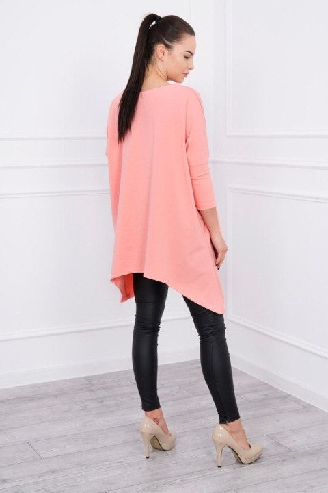 Bluzka oversize morelowa