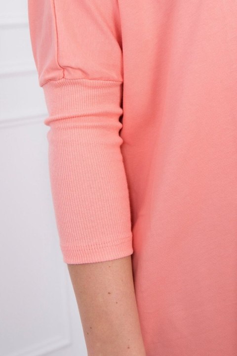 Bluzka oversize morelowa