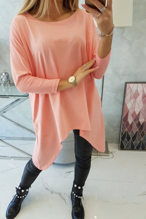 Bluzka oversize morelowa