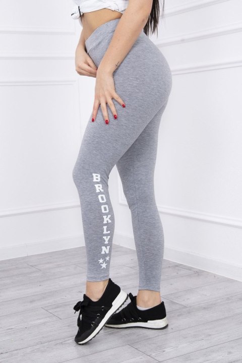 Spodnie leginsy Brooklyn szare Spodnie leginsy Brooklyn szare