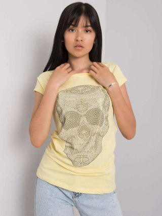 T-shirt EM-TS-ES-21-532.18 jasny żółty S
