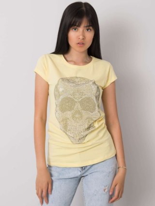 T-shirt EM-TS-ES-21-532.18 jasny żółty S