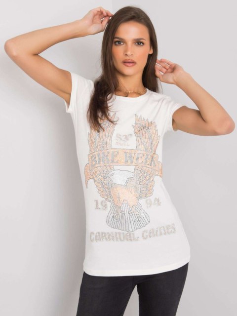 T-shirt EM-TS-ES-21-533.16 ecru S T-shirt EM-TS-ES-21-533.16 ecru S