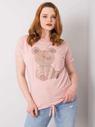 Bluzka RV-BZ-6428.47 jasny różowy