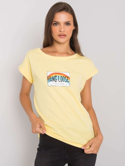 T-shirt FA-TS-7137.29P jasny żółty T-shirt FA-TS-7137.29P jasny żółty