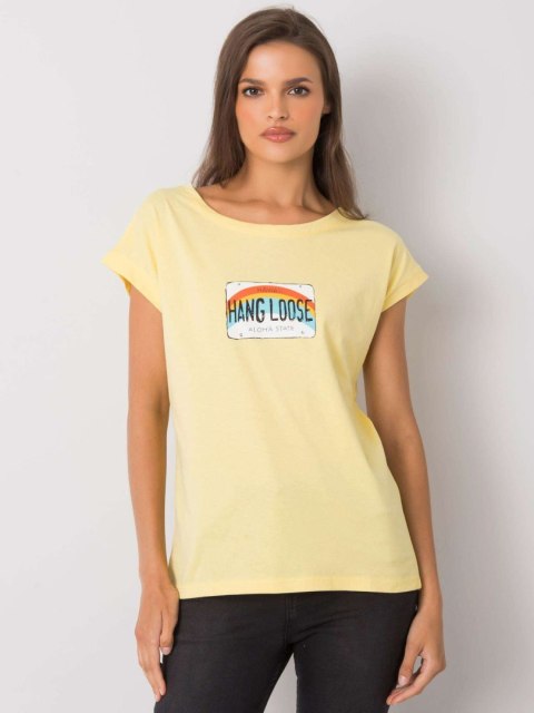T-shirt FA-TS-7137.29P jasny żółty T-shirt FA-TS-7137.29P jasny żółty
