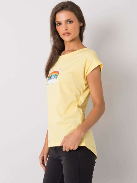 T-shirt FA-TS-7137.29P jasny żółty T-shirt FA-TS-7137.29P jasny żółty