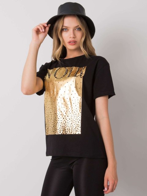 T-shirt HB-TS-3061.90 czarny S T-shirt HB-TS-3061.90 czarny S