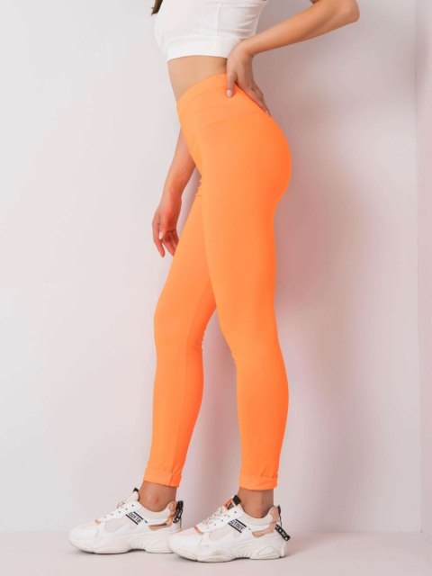 Leginsy EM-LG-597.32 fluo pomarańczowy L