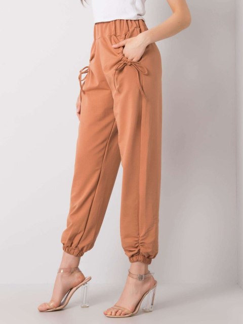 Spodnie dresowe FA-DR-7066.34P camelowy L/XL