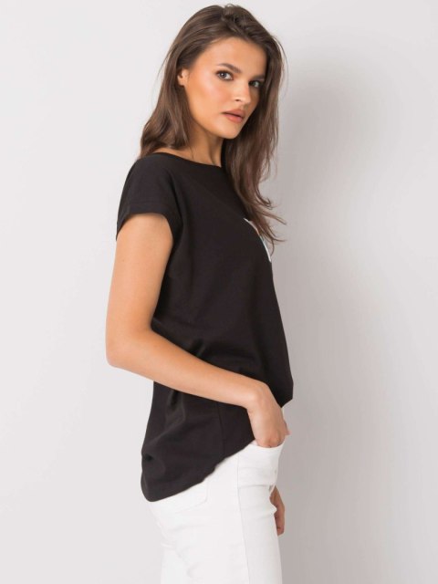 T-shirt FA-TS-7137.29P czarny T-shirt FA-TS-7137.29P czarny