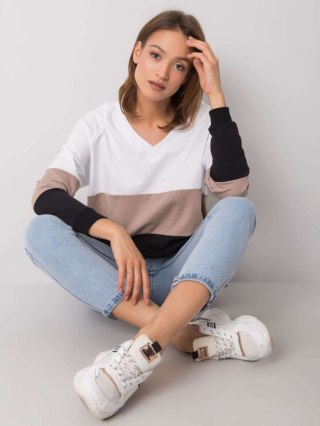 Bluza RV-BL-5972.07 czarno-beżowy L/XL