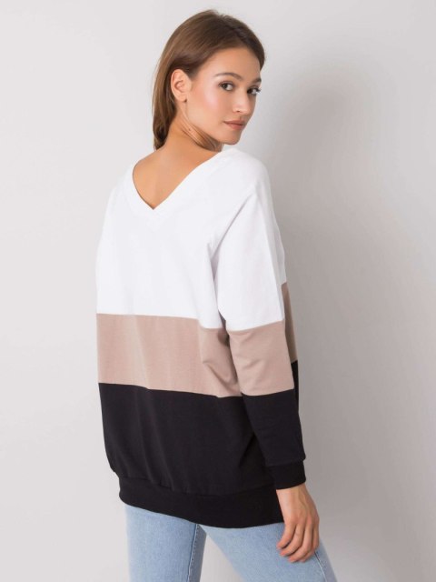Bluza RV-BL-5972.07 czarno-beżowy L/XL