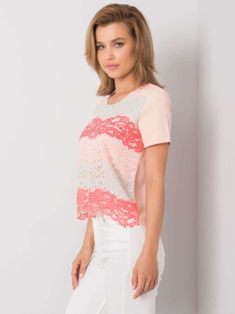 Bluzka LK-BZ-506276.07P koralowy 38 Bluzka LK-BZ-506276.07P koralowy 38