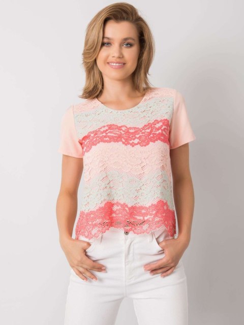Bluzka LK-BZ-506276.07P koralowy 40 Bluzka LK-BZ-506276.07P koralowy 40